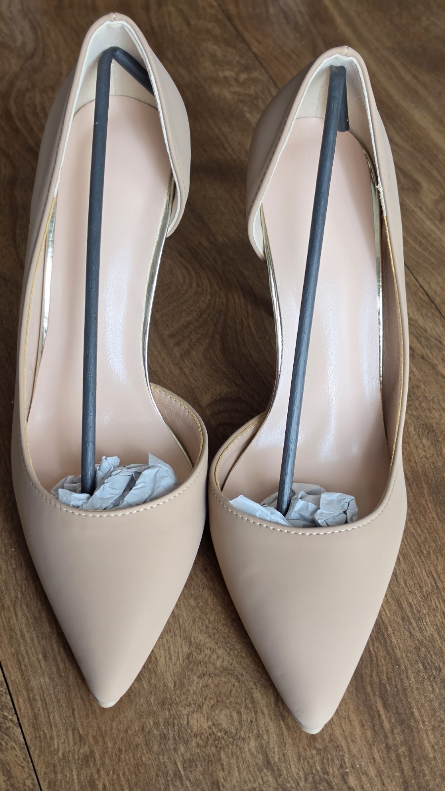 Apricot Color Elegant High Heel Shoes EU 37 / 6.5