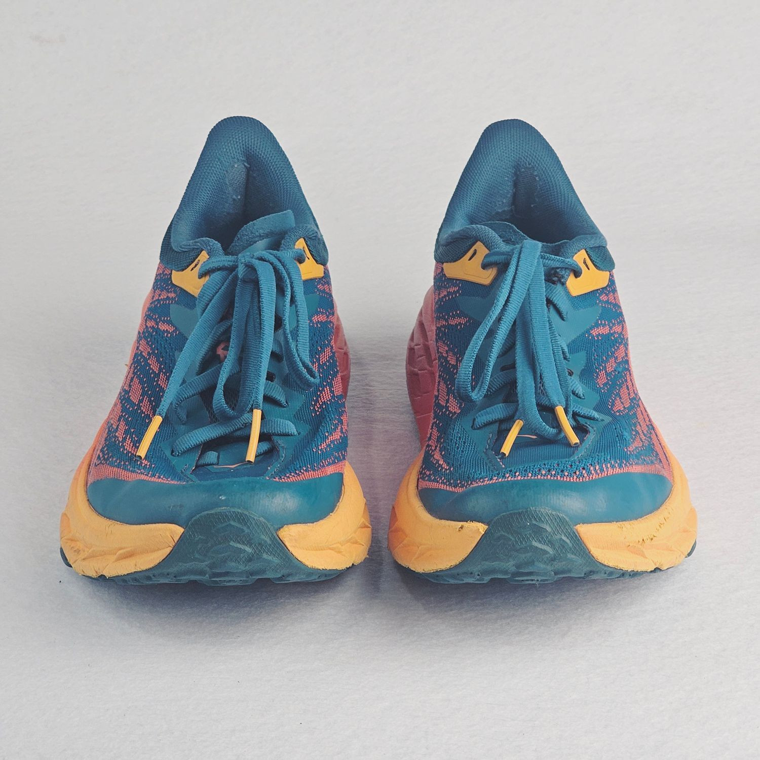 Hoka Speedgoat 5 Women’s Trail Running Shoes Size 8.5B Blue Orange