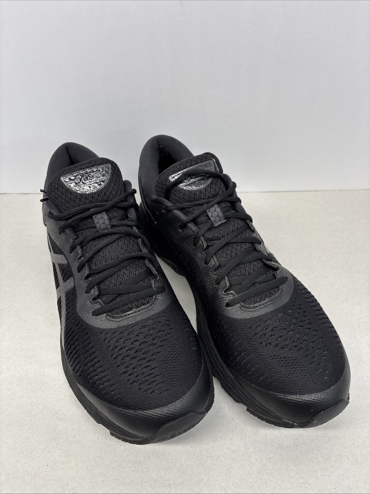Asics Womens Gel Kayano 25 1012A026 Black Athletic Running Shoes Size 13