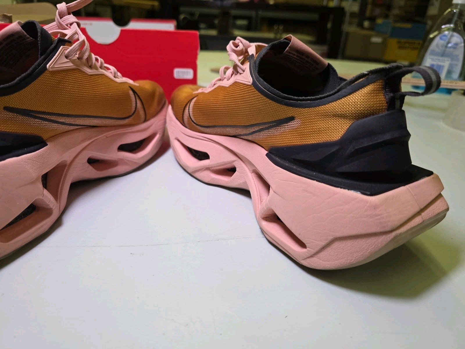 Nike Shoes Women 9.5 Zoom X Vista Grind Pink Orange Running Sneakers BQ4800-701