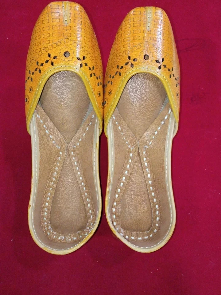 Women Shoes Traditional Casual Mojaries Handmade Leather Footwear US 5.5-7.5