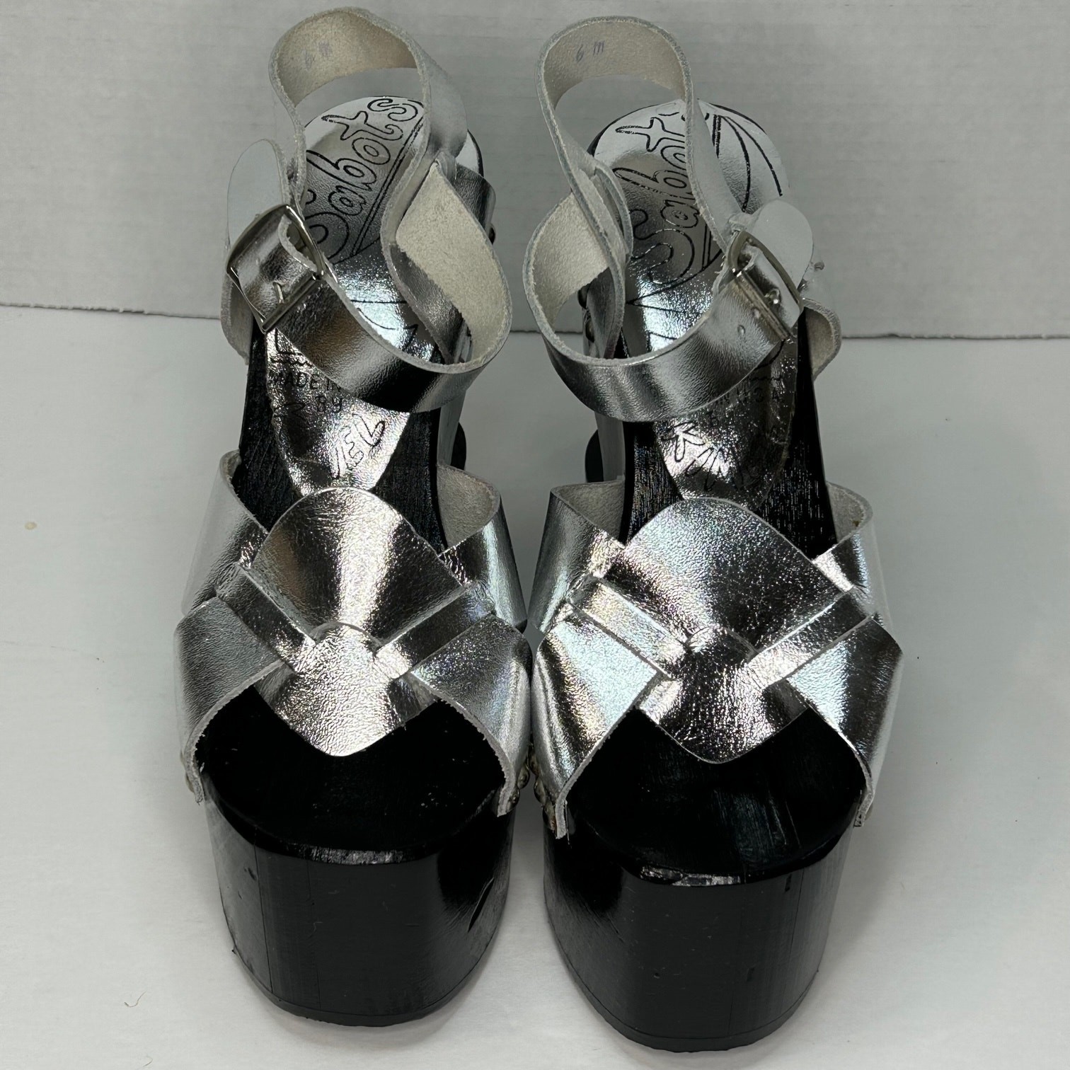 Sabots by Stan Kimel Vintage 1970’s Sandals Size 6 NIB RARE HTF