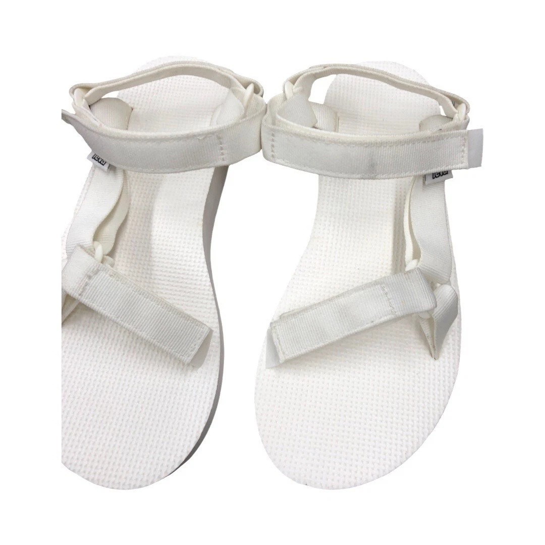 Teva Women’s Midform Universal Bright White Sandals 1090969 Stains Size 11
