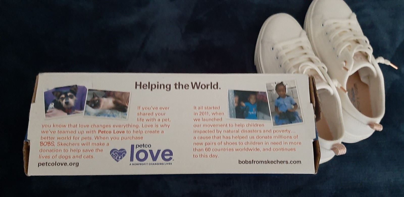SKECHERS WOMEN’S BOBS COPA WHITE SNEAKERS SIZE 7 NEW WITH BOX!