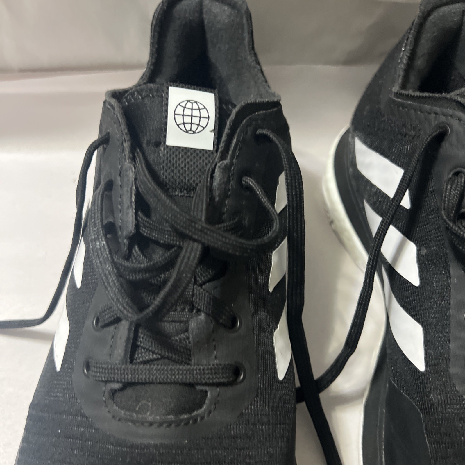 Adidas Crazyflight Womens Size 8 1/2 Black White Athletic Court Shoes Sneakers