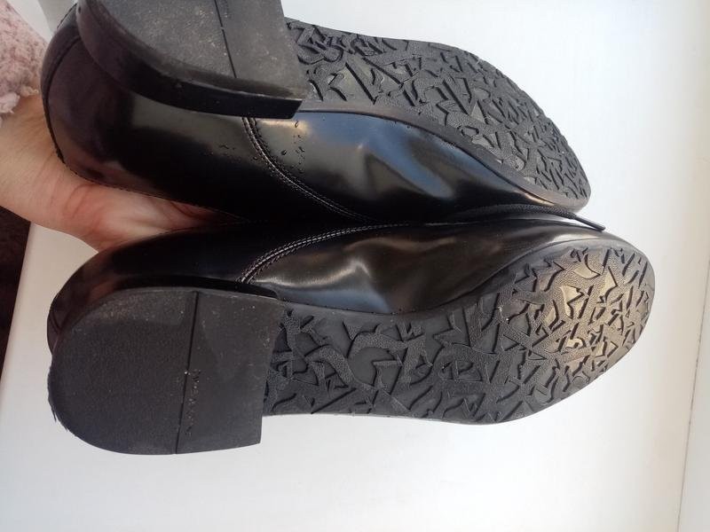 Women Carlo Pazolini heels black leather 36.5 #113L