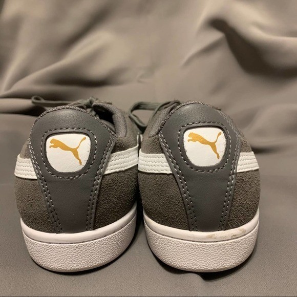 Puma Smash v2 Sneakers Women’s Size 10 Grey Good Suede SoftFoam+Low Top Shoes