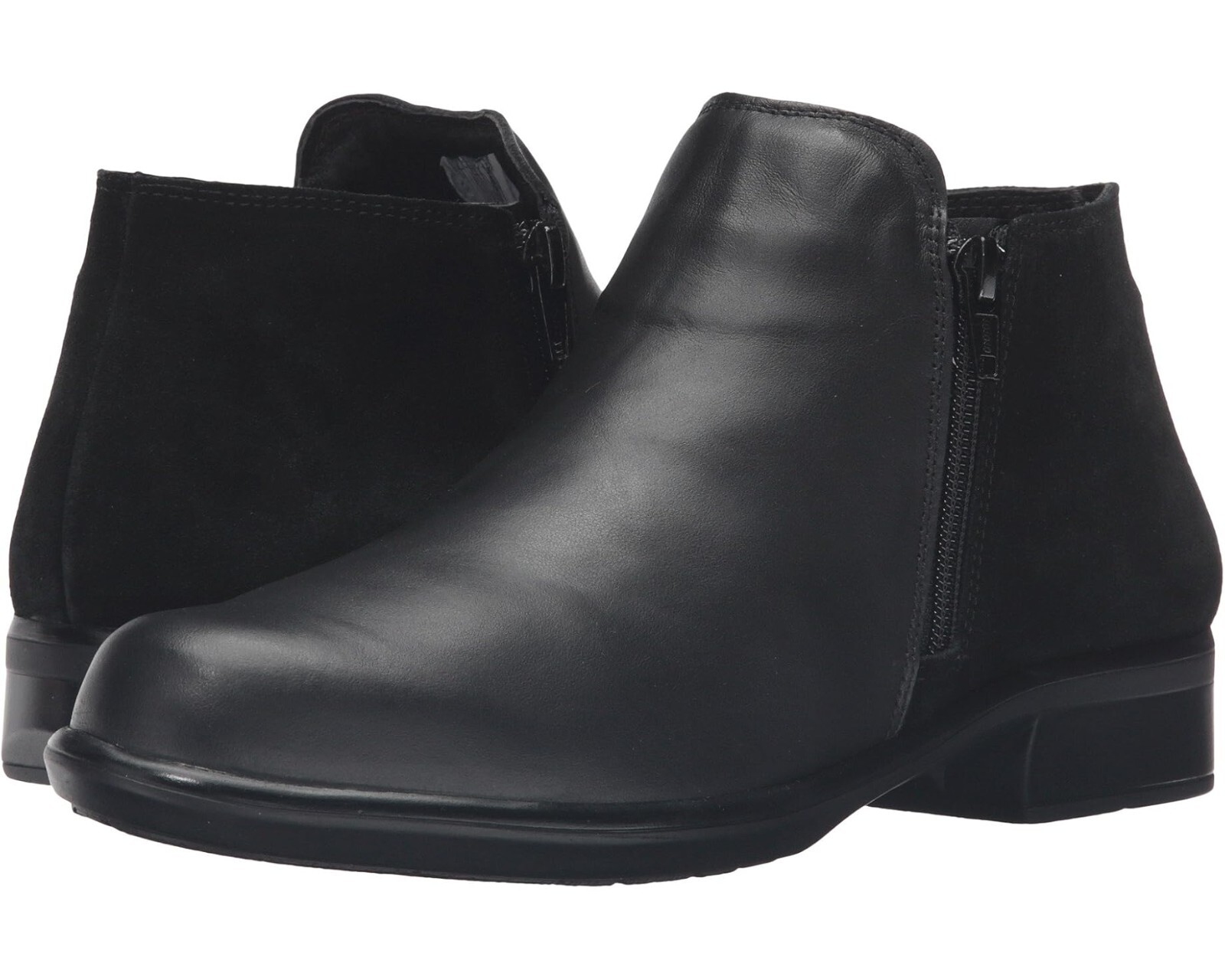 Naot Z3616 * Womens Helm Soft Black Speckled Bootie Size US 4 EU 35