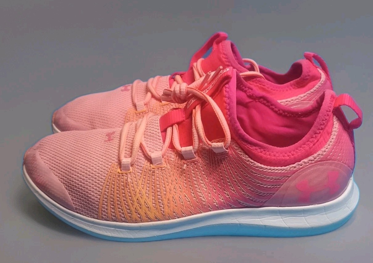 Under Armour Womens Shoe Infinity Pink / Peach Size 8.5 **See Description