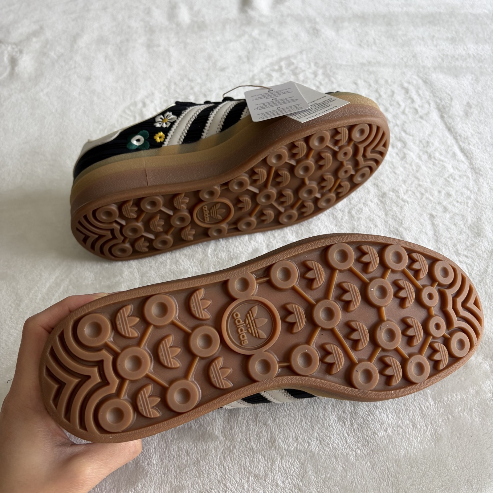 NEW adidas Originals x Liberty London Gazelle Bold Womens – Multi sz – IH1922