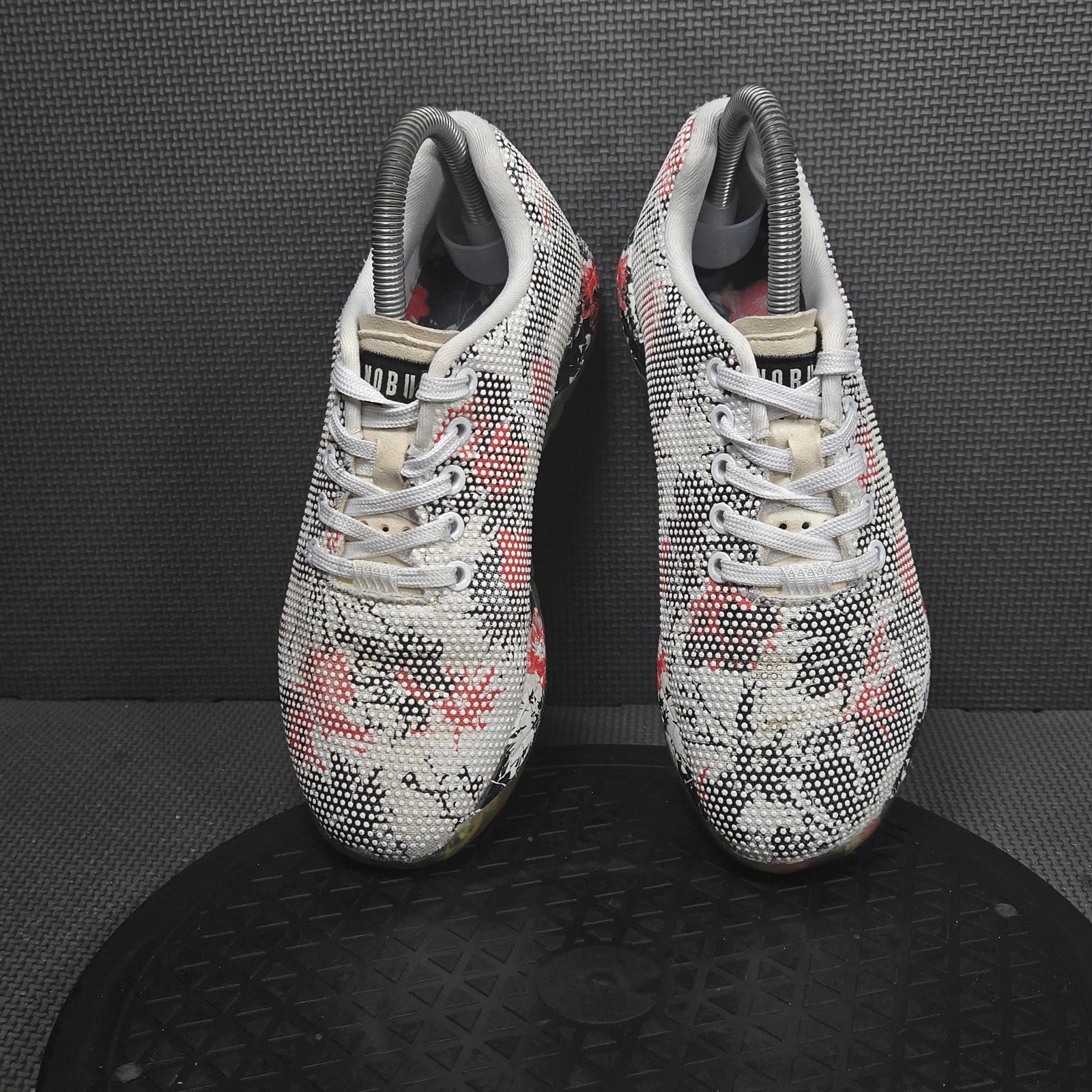 NOBULL Trainer Shoes Womens Size 6.5 Multicolor Floral Mesh Training Sneakers
