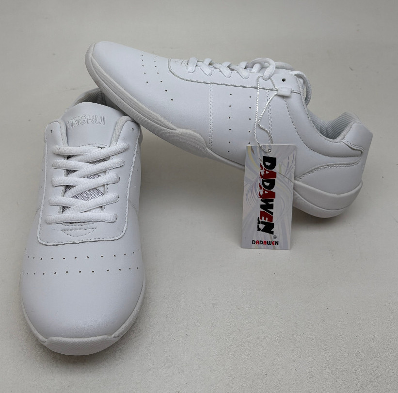 Dadawen Yengrui Cheer Shoes White Sport Training Cheerleading Dance Women’s 6.5