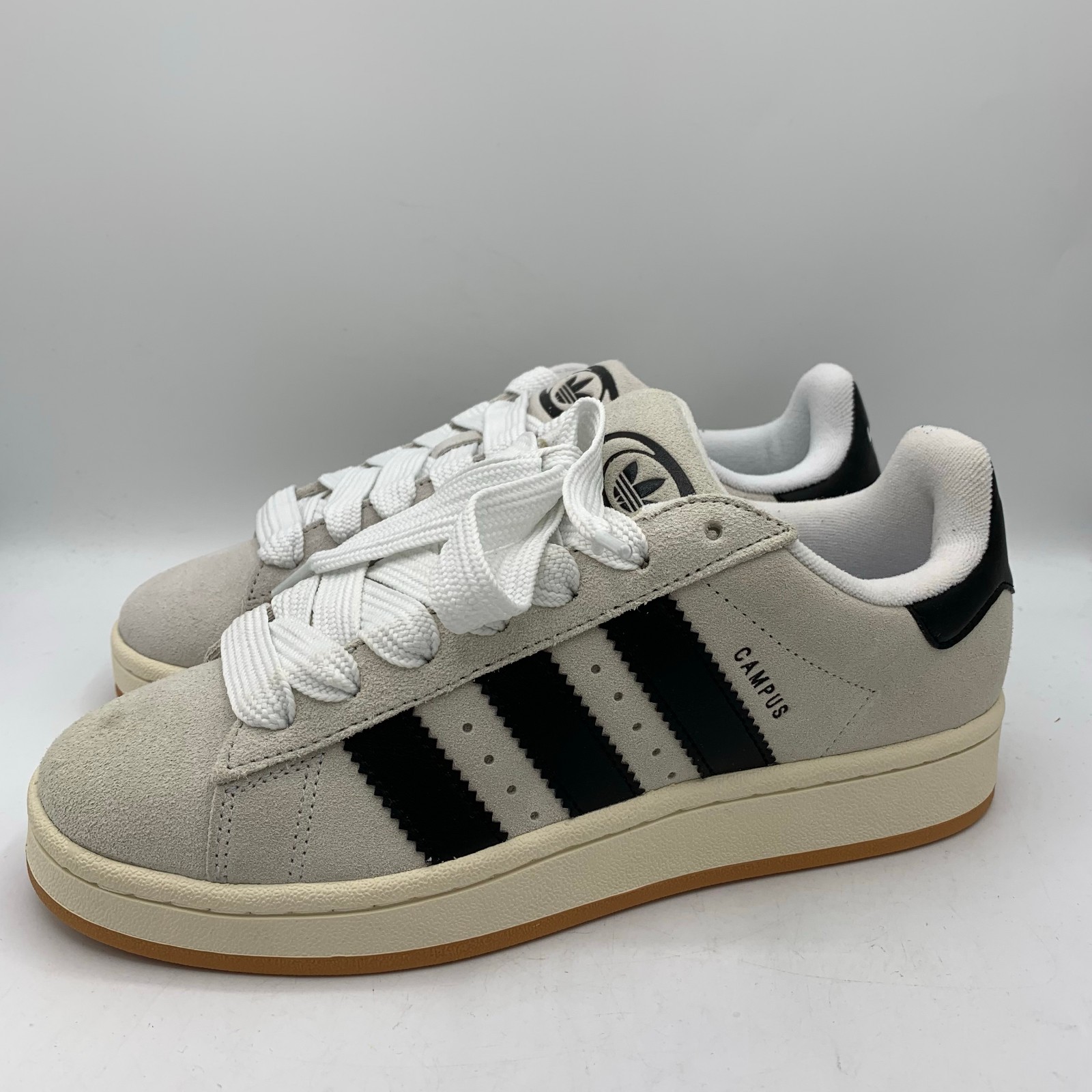 Adidas Campus 00s Shoes Womens Size 8 Crystal White Black Sneakers *READ