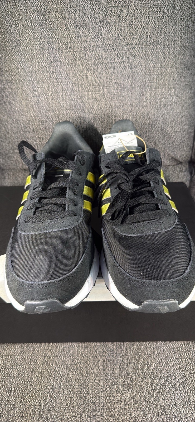 Adidas Run 60S 2.0 Black And Gold WOMEN’S Size 9 NEW In Box