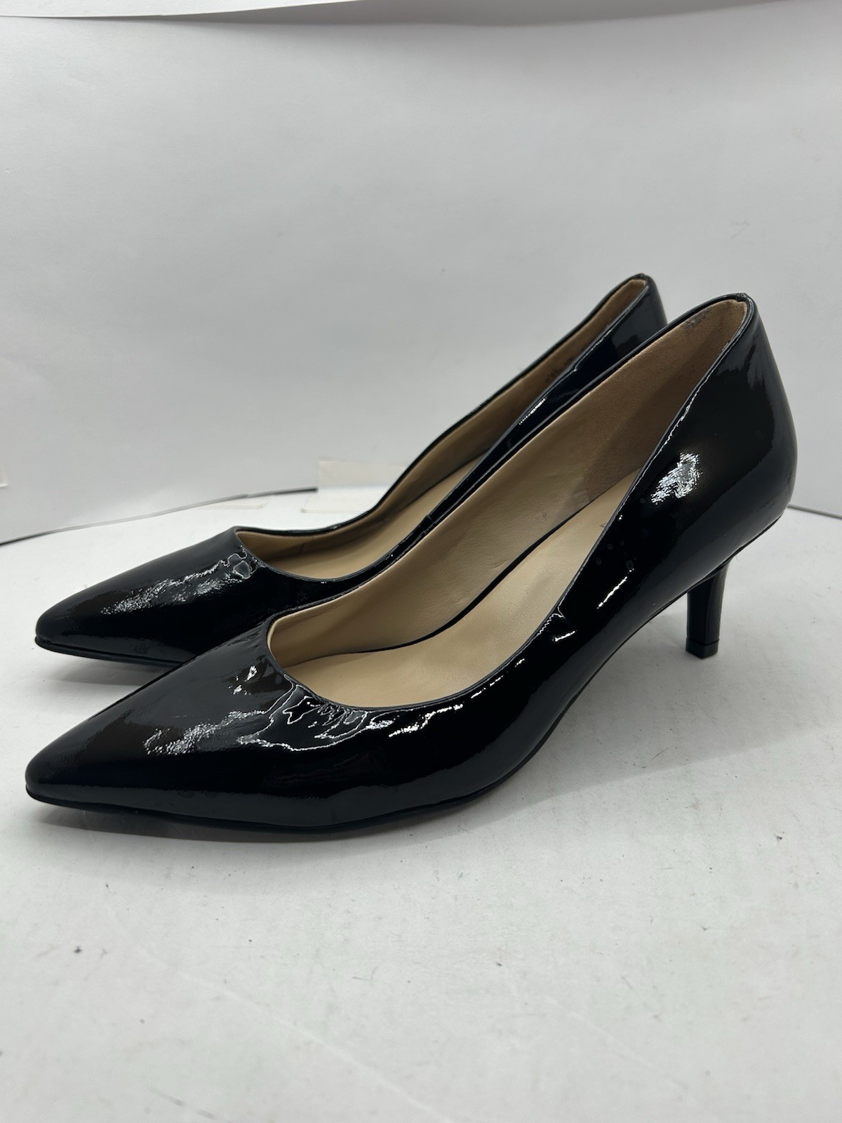 Naturalizer Black Size US 6.5 Wide Pump Heels CLEAN Business Formal Heels Work