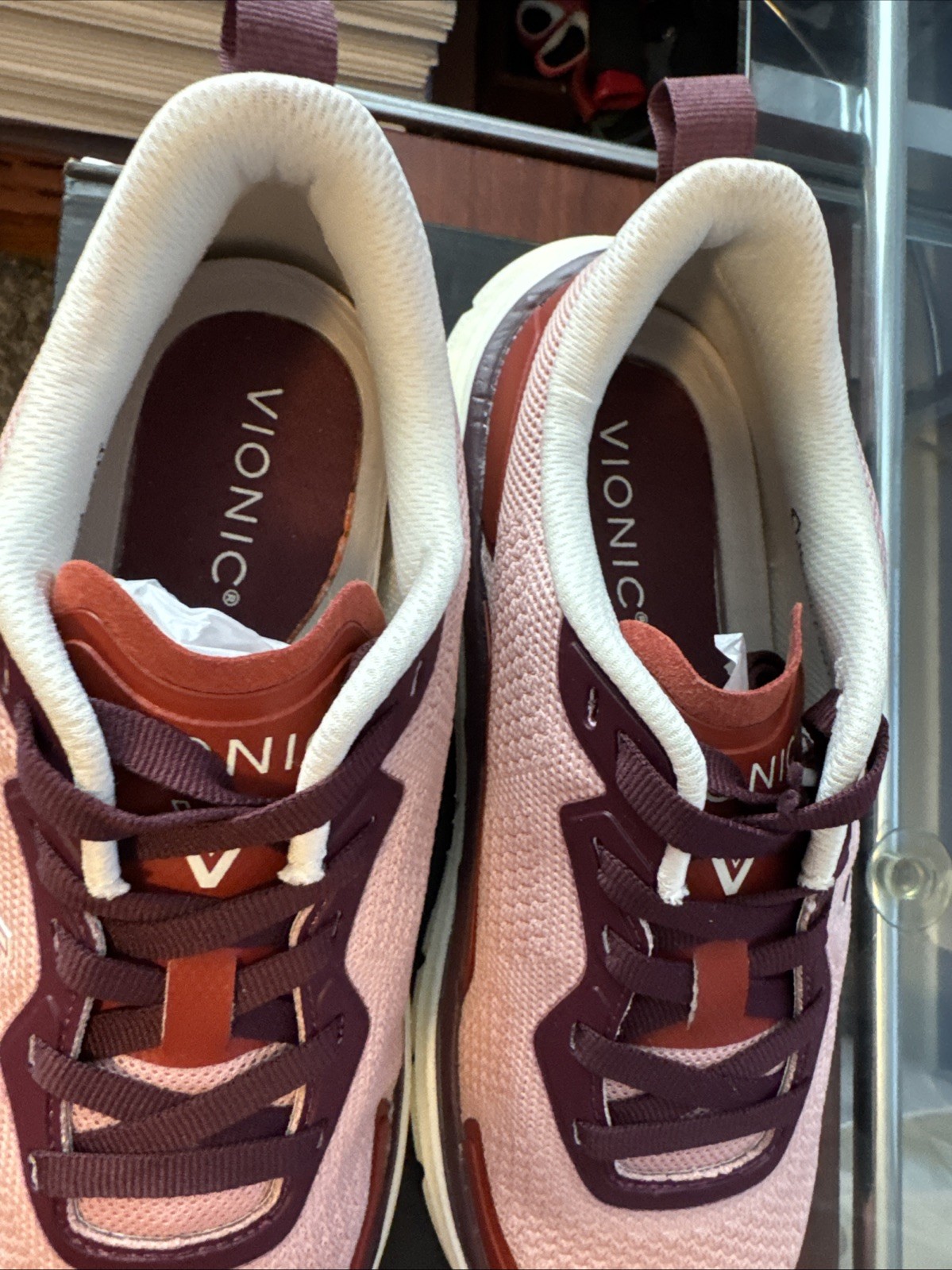 Vionic Women’s Walk Max Sneaker Crystal Rose Walking Shoes (I8711M1651)