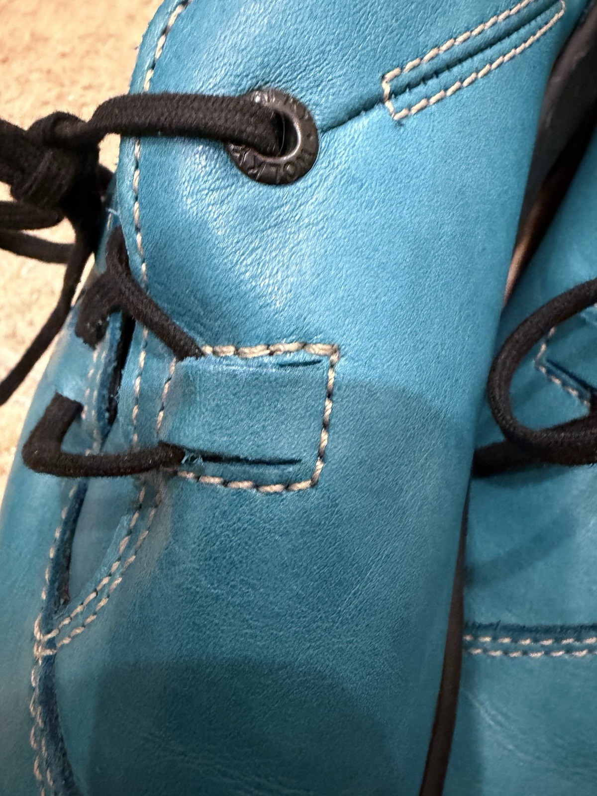 Wolky Rosa Leather Lace Comfort Oxfords Peacock Teal blue Women’s 42/size 11 EUC