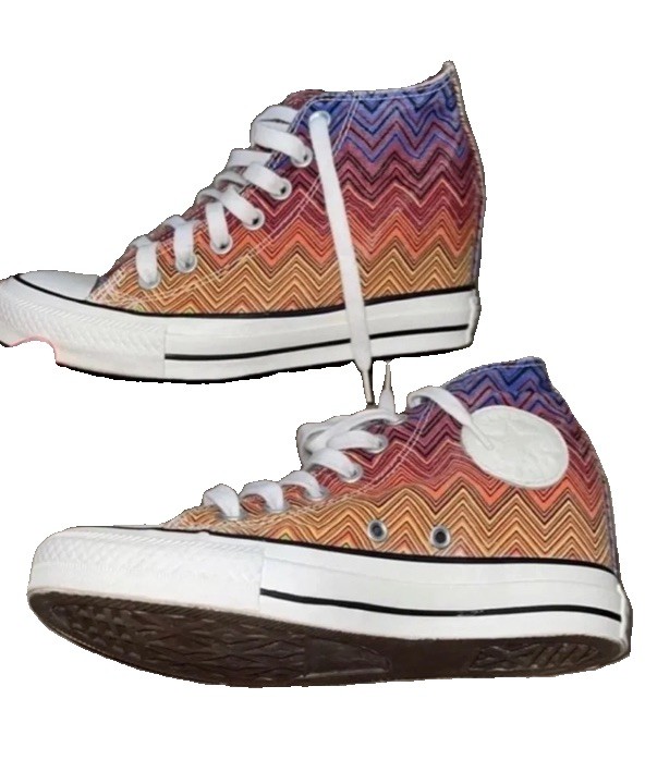 Converse Chuck Taylor All Star women’s Chevron High-Top Lace-Up Sneaker