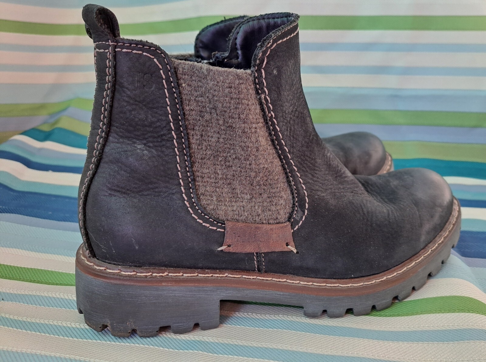 JOSEF SIEBEL MARTA BROWN LEATHER BOOTS EU 36 USA 6 EUC