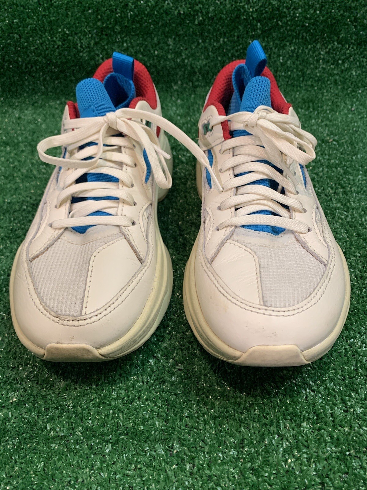 Brand Black SAGA Women’s 8 130 Pristine Red And Blue Designer shoe Vibram Sole