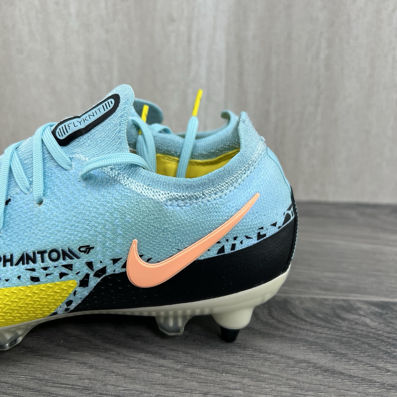 Nike Phantom GT2 Elite DF SG PRO 6.5 Mens 8 Womens Glacier Ice Black Soccer