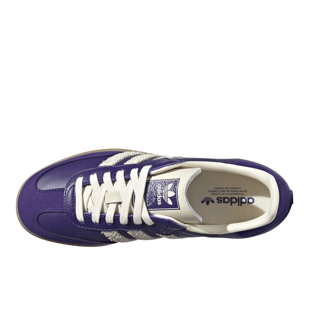 adidas Samba Og Lace Up Womens Purple Sneakers Casual Shoes JI2736