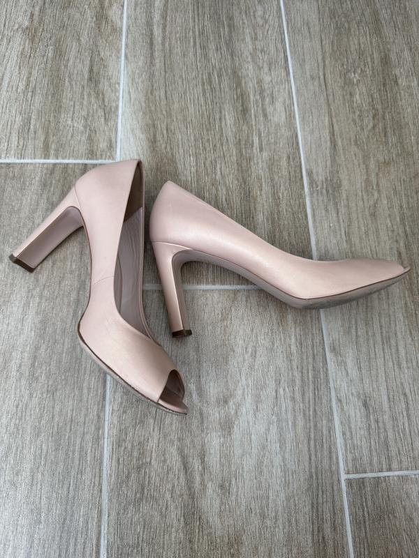 Women Carlo Pazolini heels peach leather 38