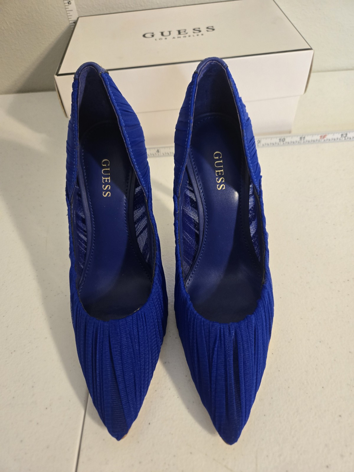 Guess Pumps Gabby 2 Medium Blue 420 Size 7