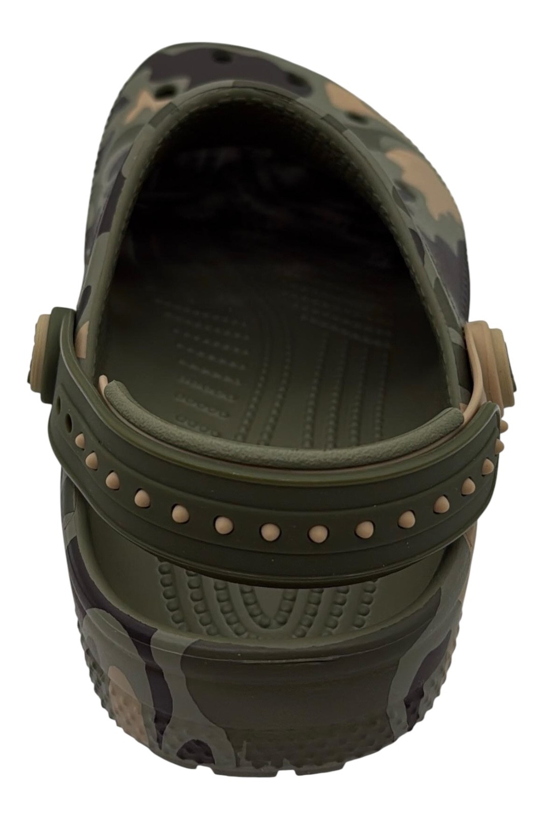 NEW Crocs Unisex Classic Original Snap Backstrap Camo