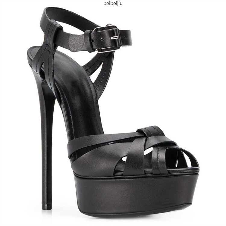 Womens Platform Peep Toe Sandals Shoes Super High Heel Stiletto Clubwear Sexy