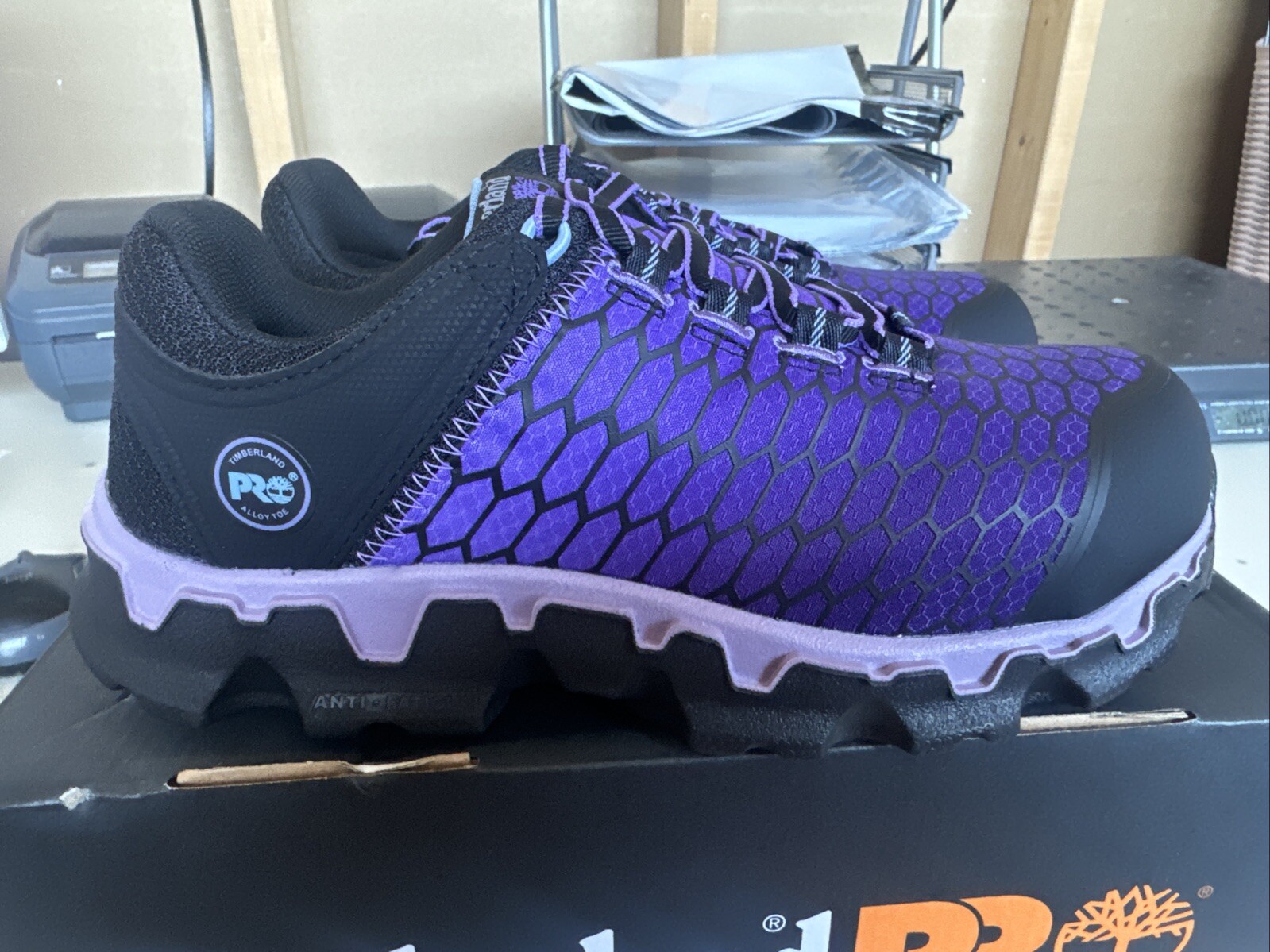 PICK SIZE – Timberland Pro Womens Powertrain Sport SD+ Alloy Safety Toe Shoes