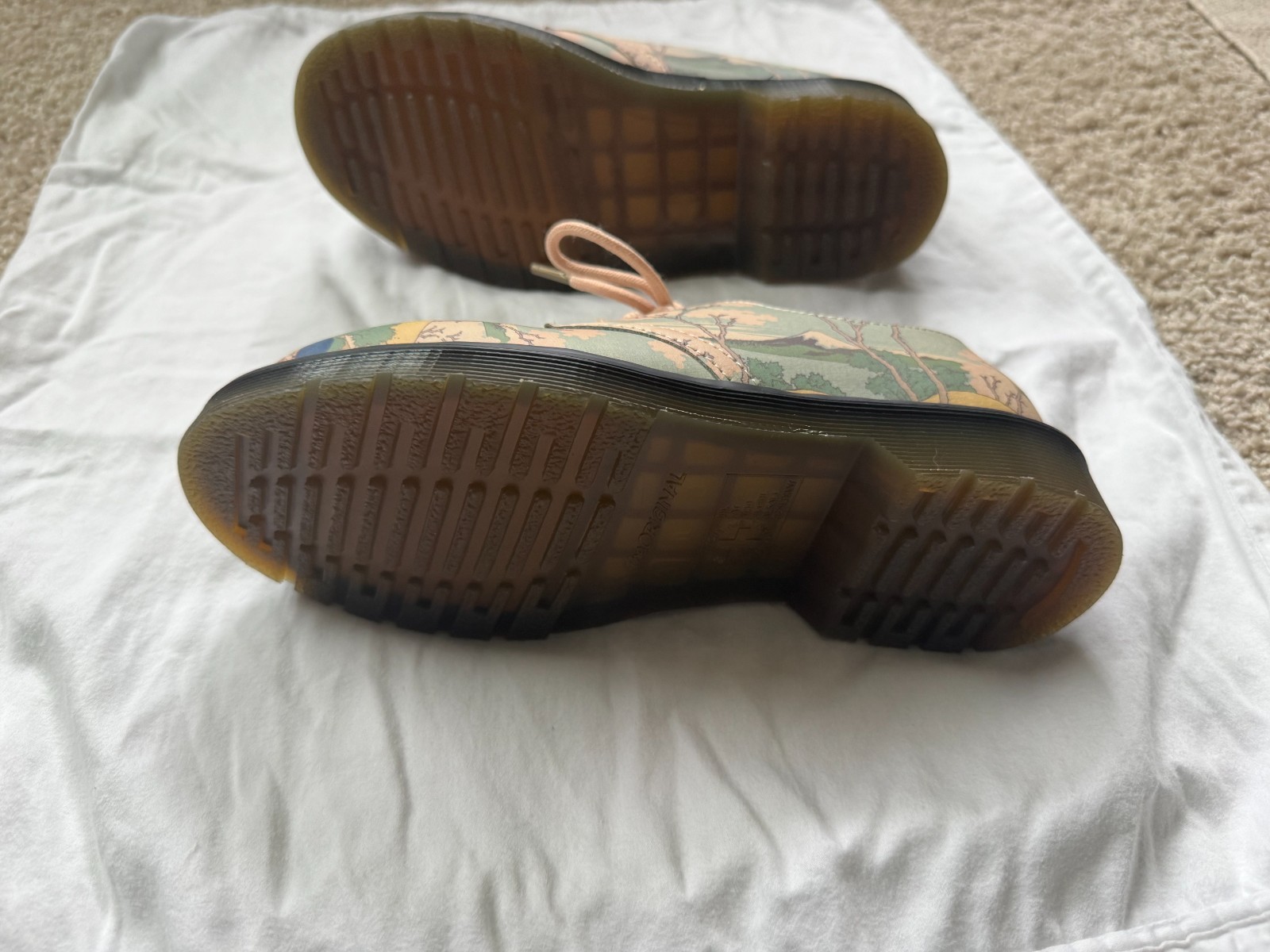 Dr. Marten x The Met colab Fuji platform, size 6 women, size 5 men