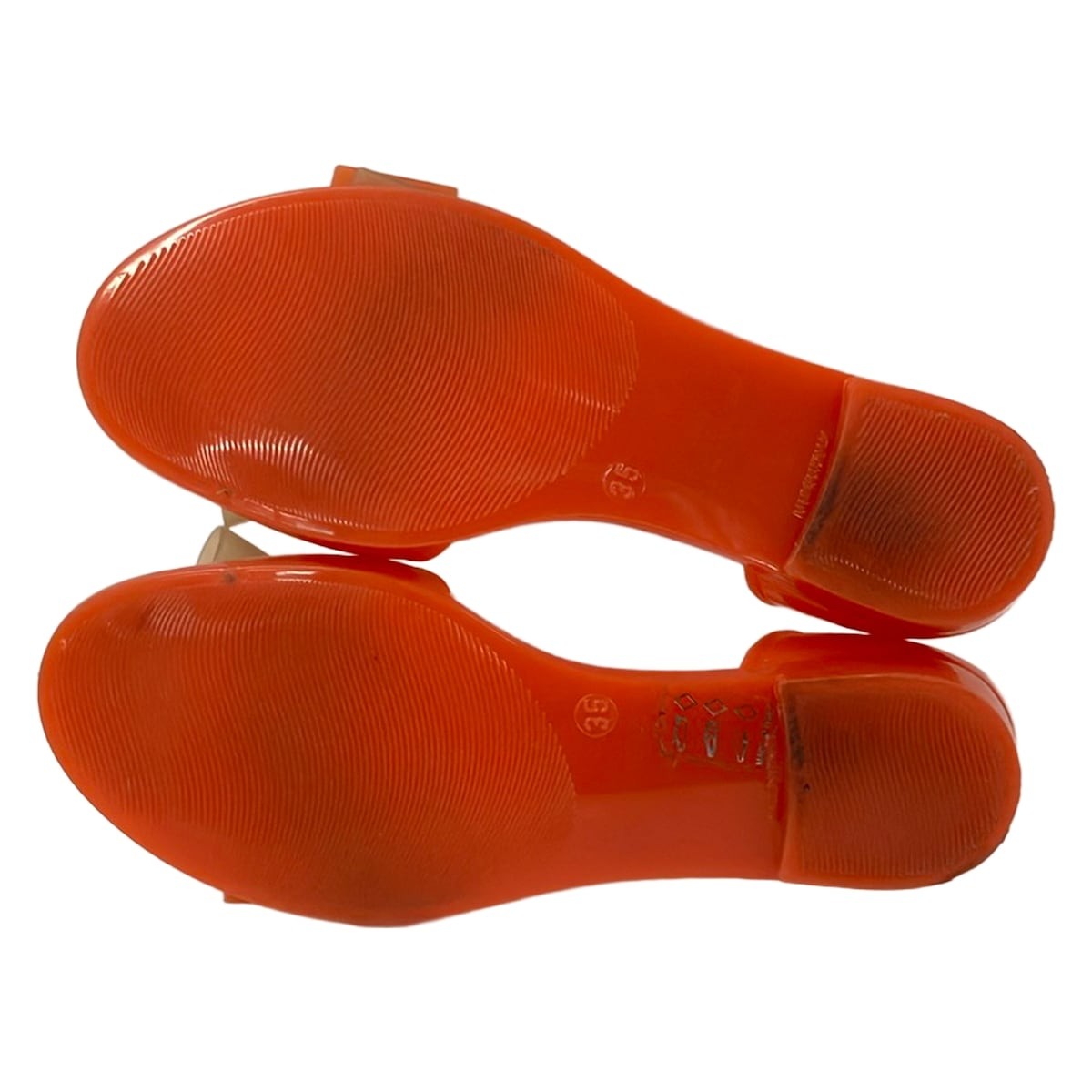 FURLA – Orange Beige Rubber Women’s Shoes