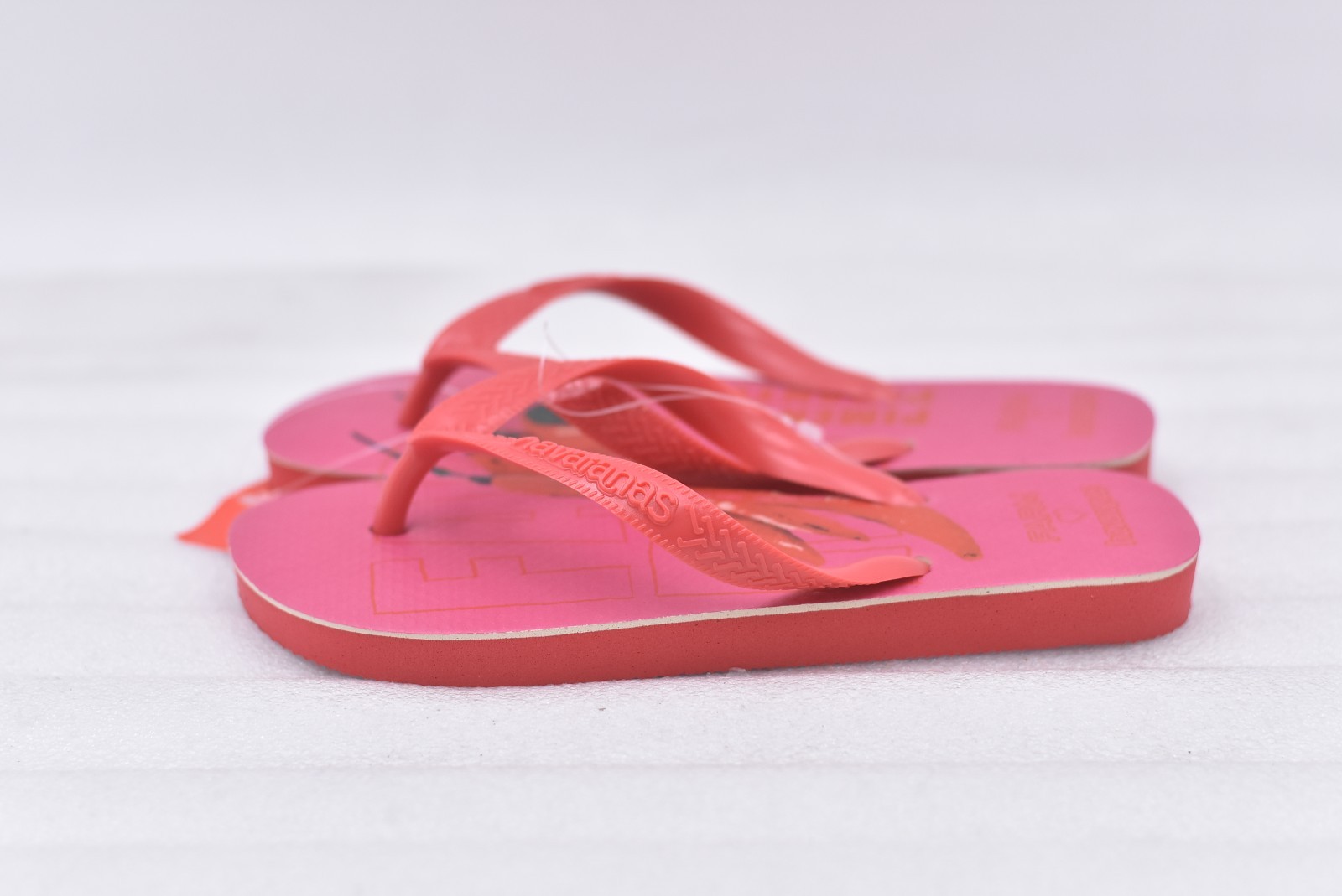Womens Havaianas Classic Flip-Flop Sandals – Pink/Red Picante Size 6 (EU 37-38)
