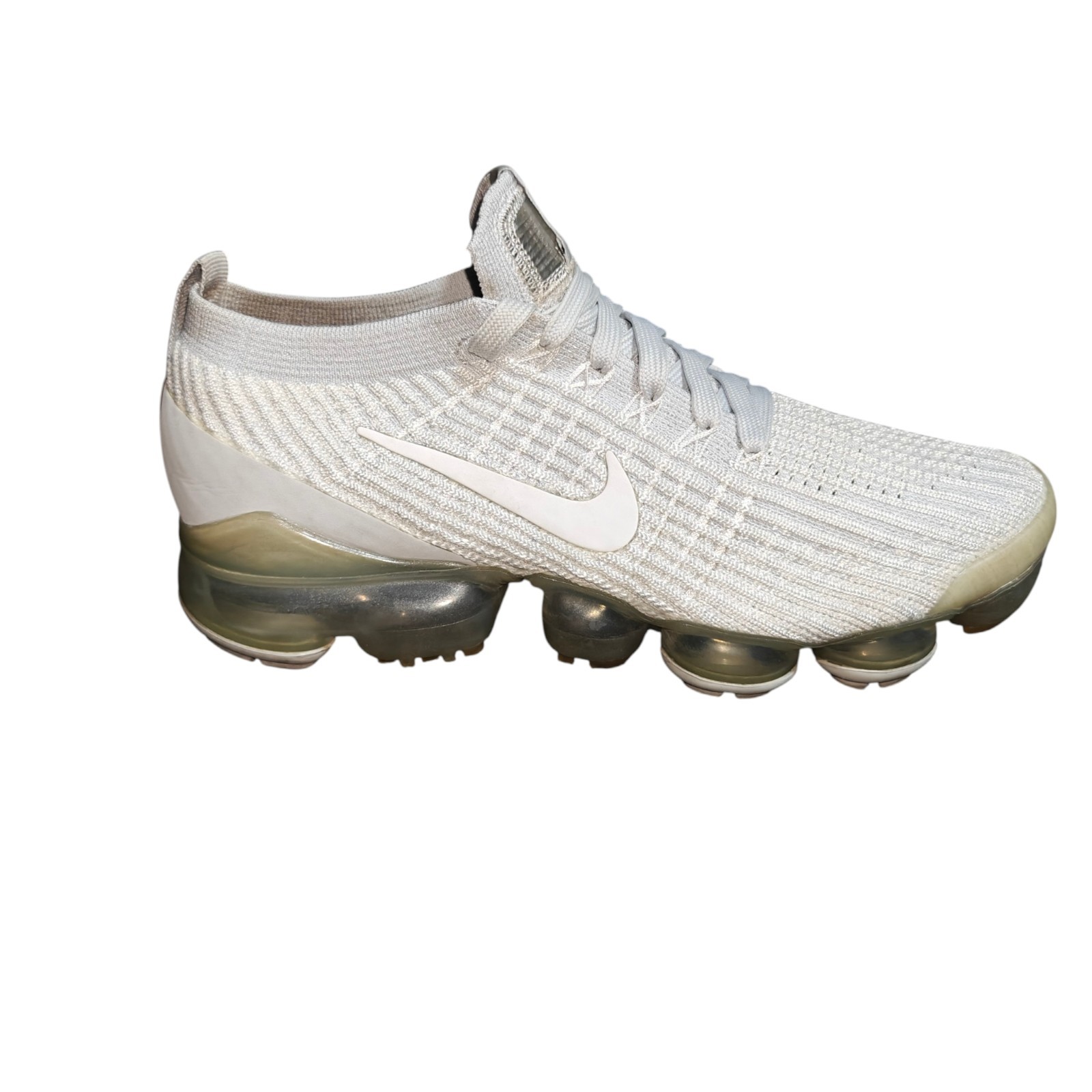 Nike Air VaporMax Flyknit 3 Pure Platinum AJ6910-100 Women’s Size 7.5