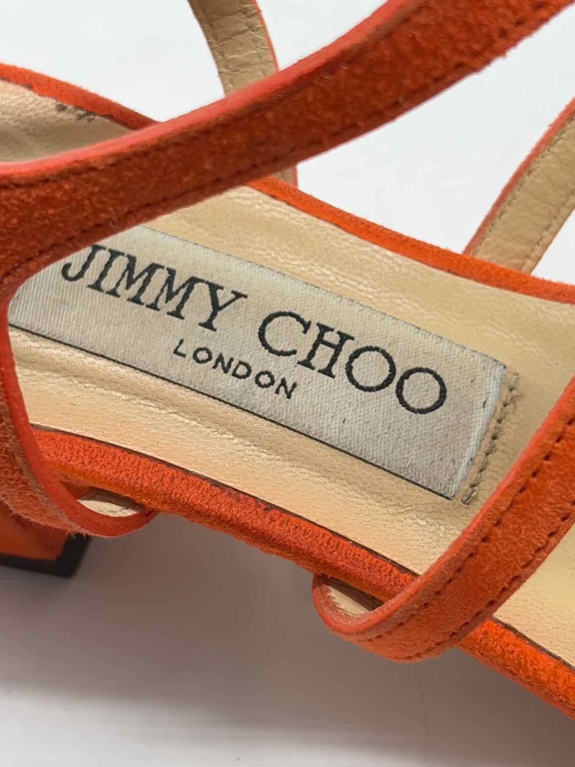 Jimmy Choo Orange Size 37 Gladiator Sandals