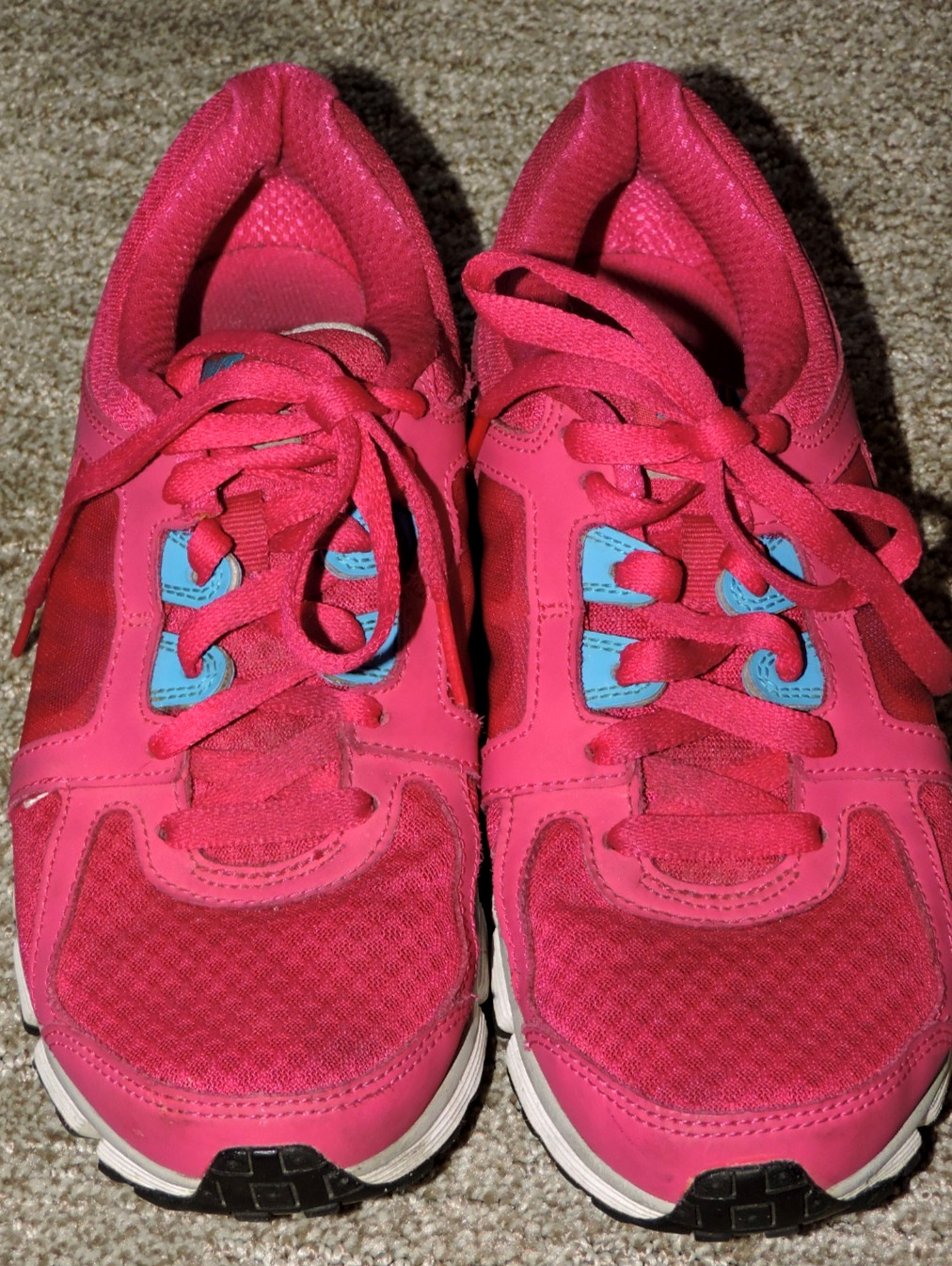 Women’s Nike Dual Fusion ST2 Imperial Dk Pink Running 454240-600 W SZ 7.5M