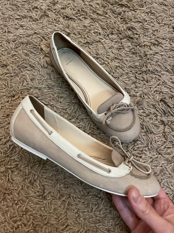 women navy boot heels beige 36 #B9NS
