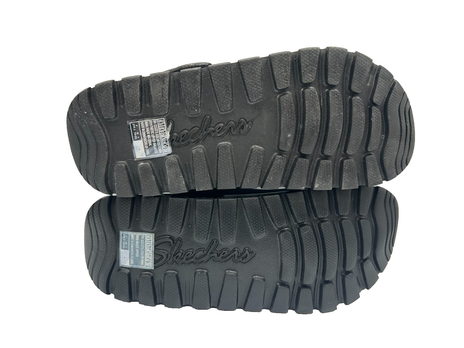 Skechers Women’s Foamies Footsteps Pure Joy Slip On Clogs Black Size:7.5 81E