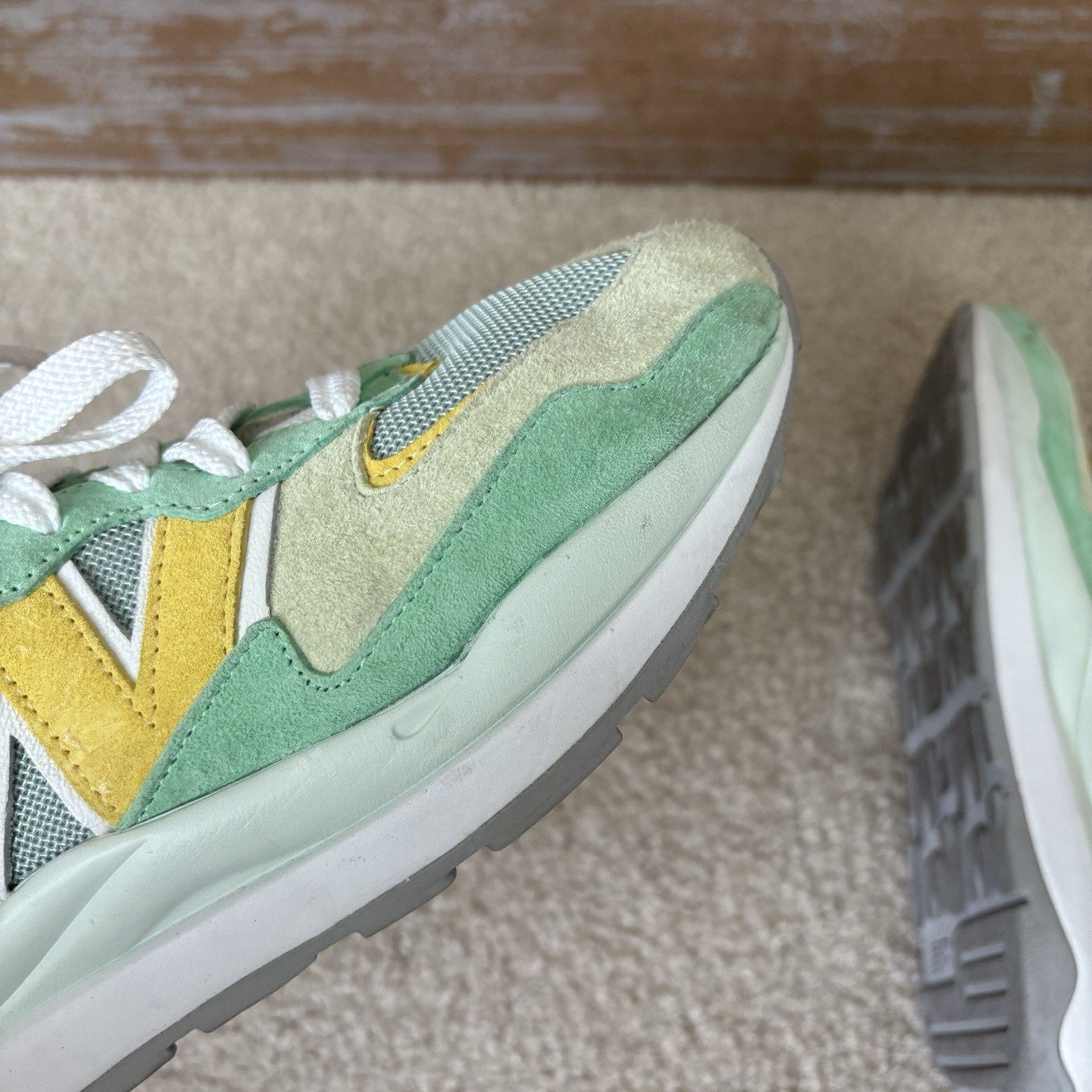 New Balance x Staud 57/40 Sneakers Street Style Classic Preppy Womens 8