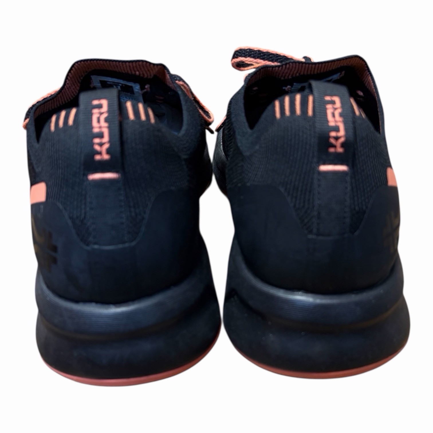 KURU FLUX Black-SoftCoral NOVAKnit EVA Foam Running Shoes Women’s 11 Sneakers