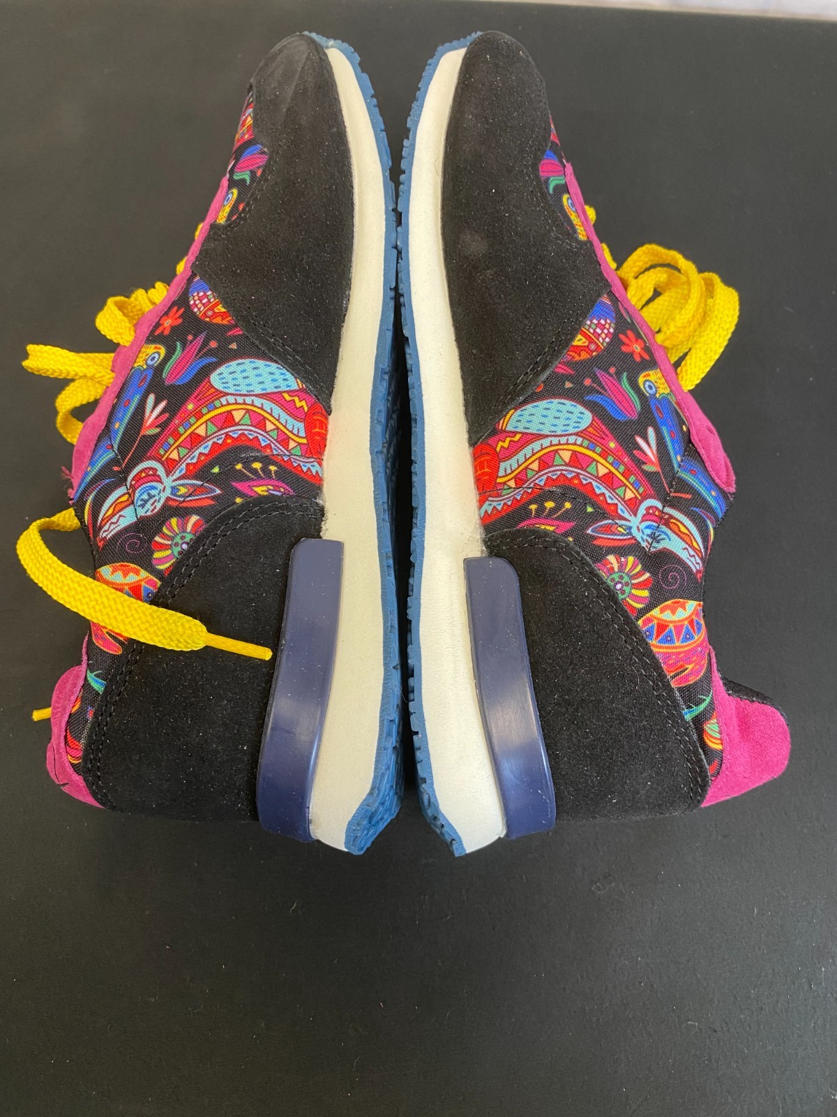 Inkkas Unisex Adults Zocalo Jogger Multicolor Lace Up Athletic Sneakers Sz M7 W9