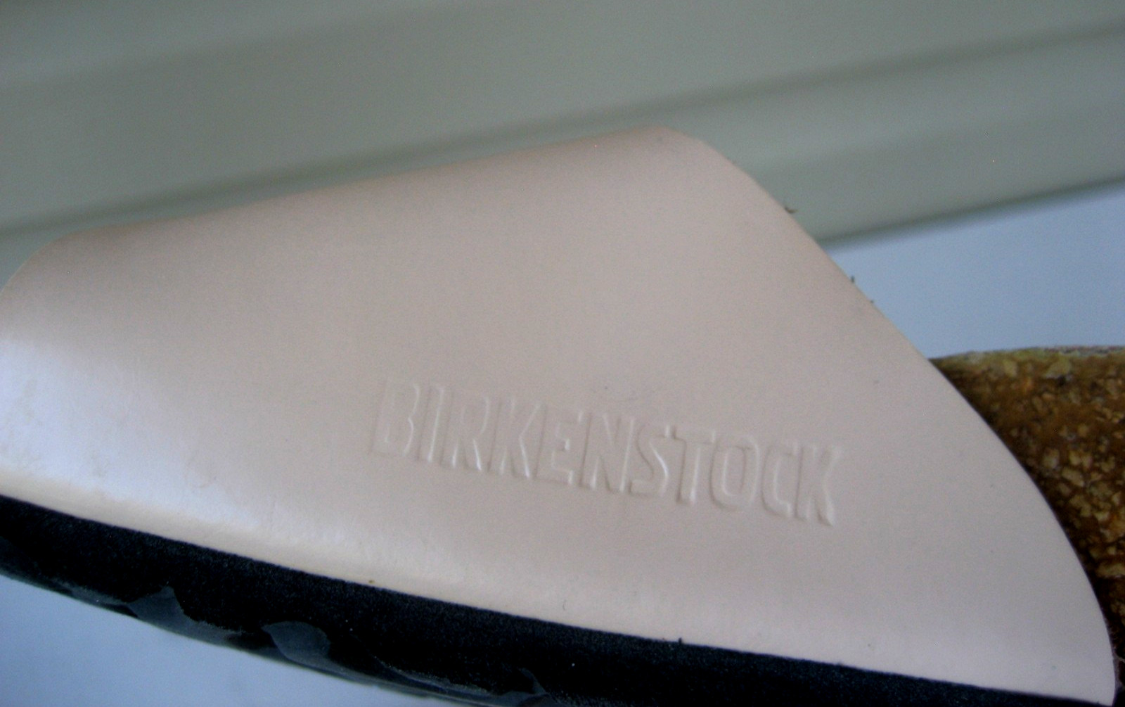BIRKENSTOCK Madrid Big Buckle Leather Beige Sandals Size 40 / 9 N EXCELLENT