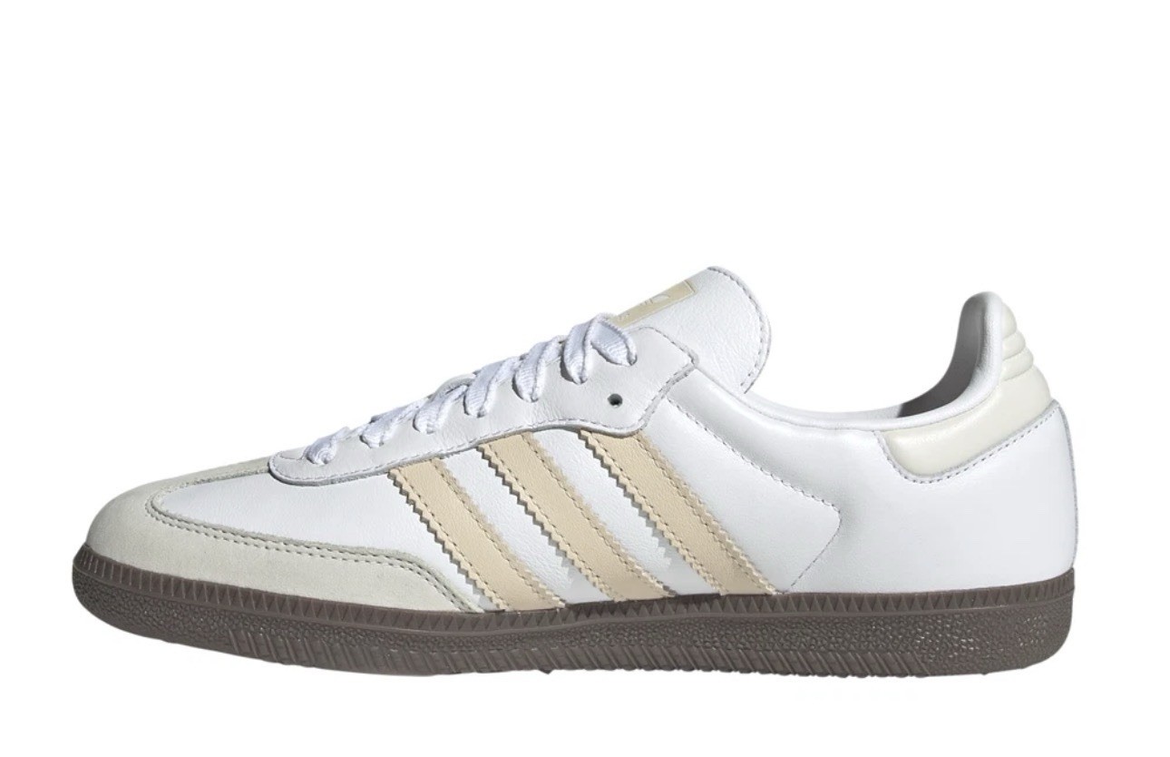 adidas Samba Og Lace Up Womens White Sneakers Casual Shoes JH7300