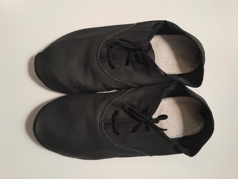 Women Daniel dance shoes black leather 38