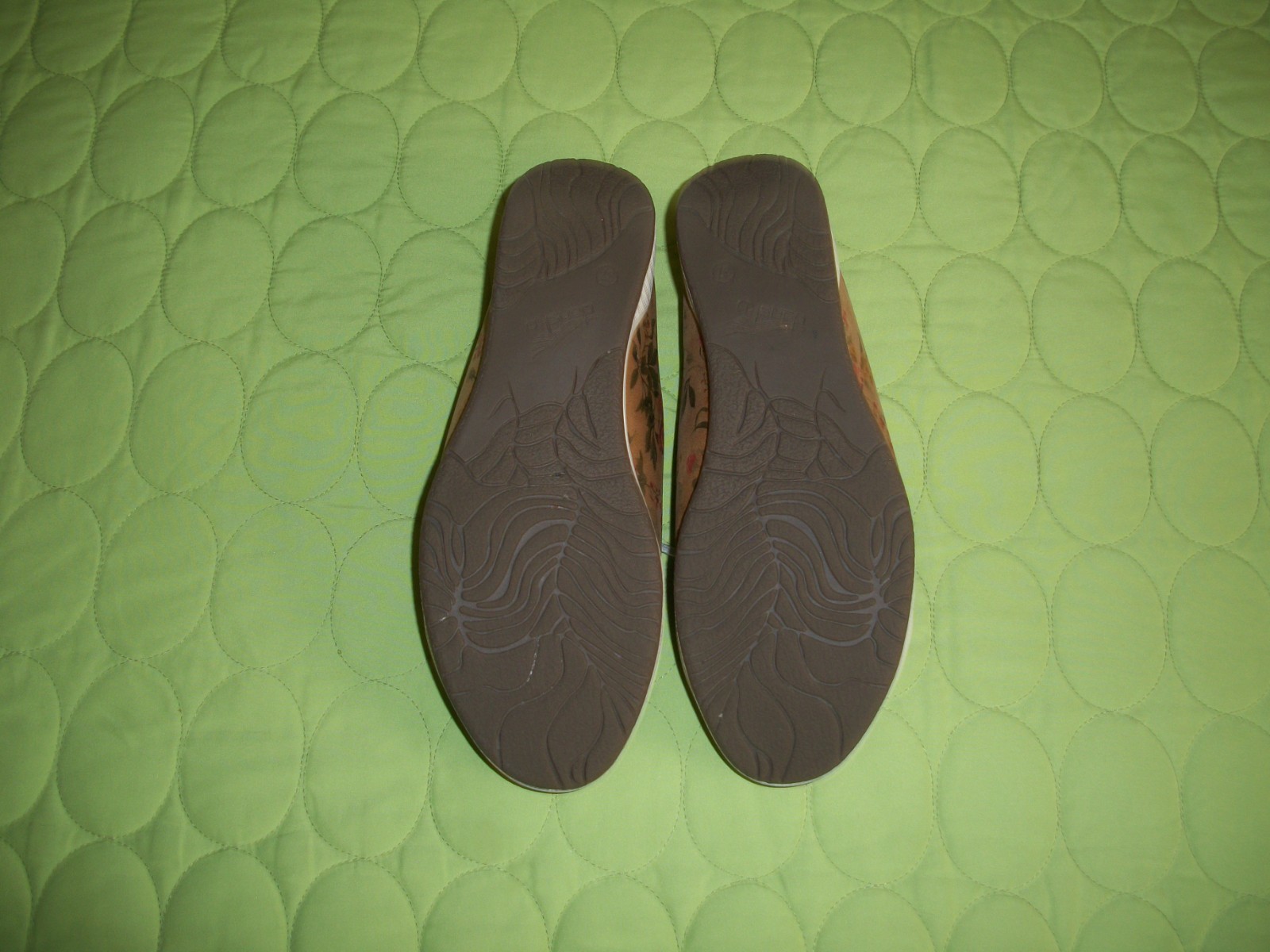 Dansko Flowered Leather Shoes