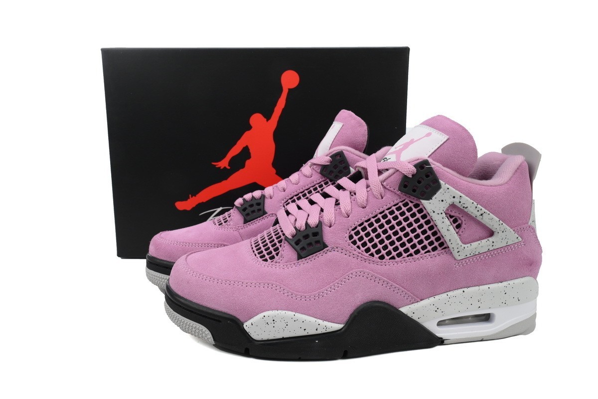 Jordan 4 «Orchid» Mid Top Retro Women’s and Men’s Basketball Shoes