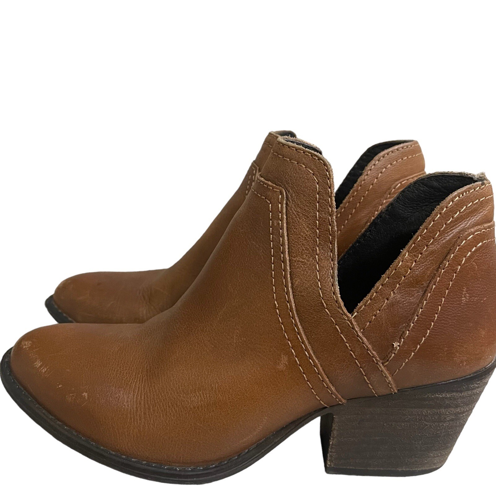 Steve Madden Aliee Pull On ankle boots 8.5 See Photos Pre Owned