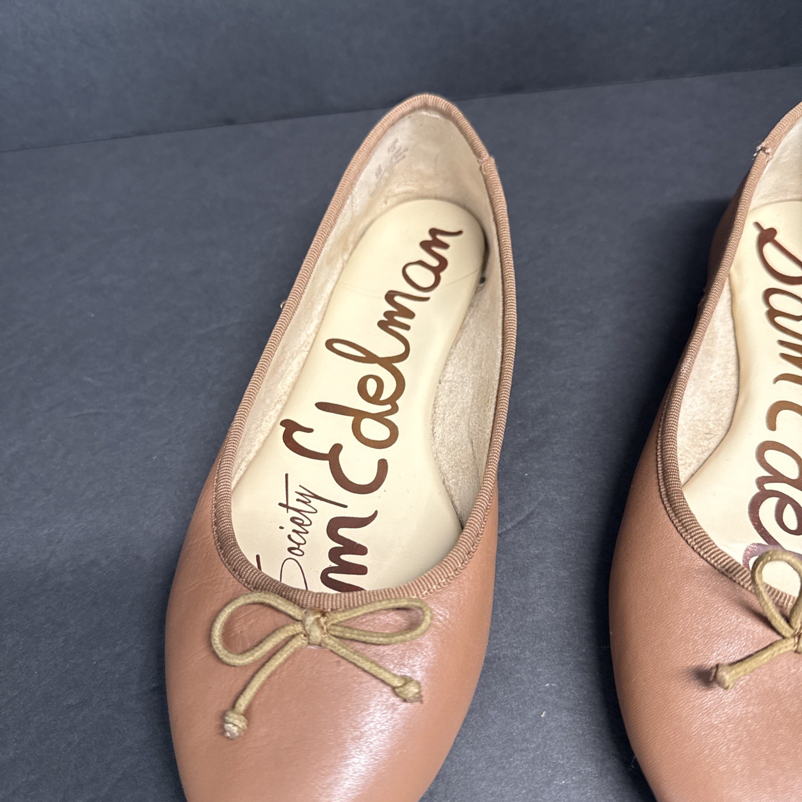 Sam Edelman Felicia Ballet Flat in Saddle Leather Size 8M