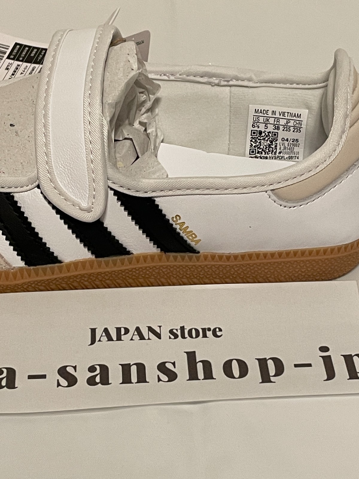 Adidas SAMBA JANE JQ6445 JQ6446 JR1402 Women’s Sneakers Leather Black Red White